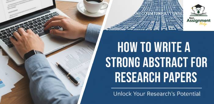 How to Write a Strong Abstract for Research Papers